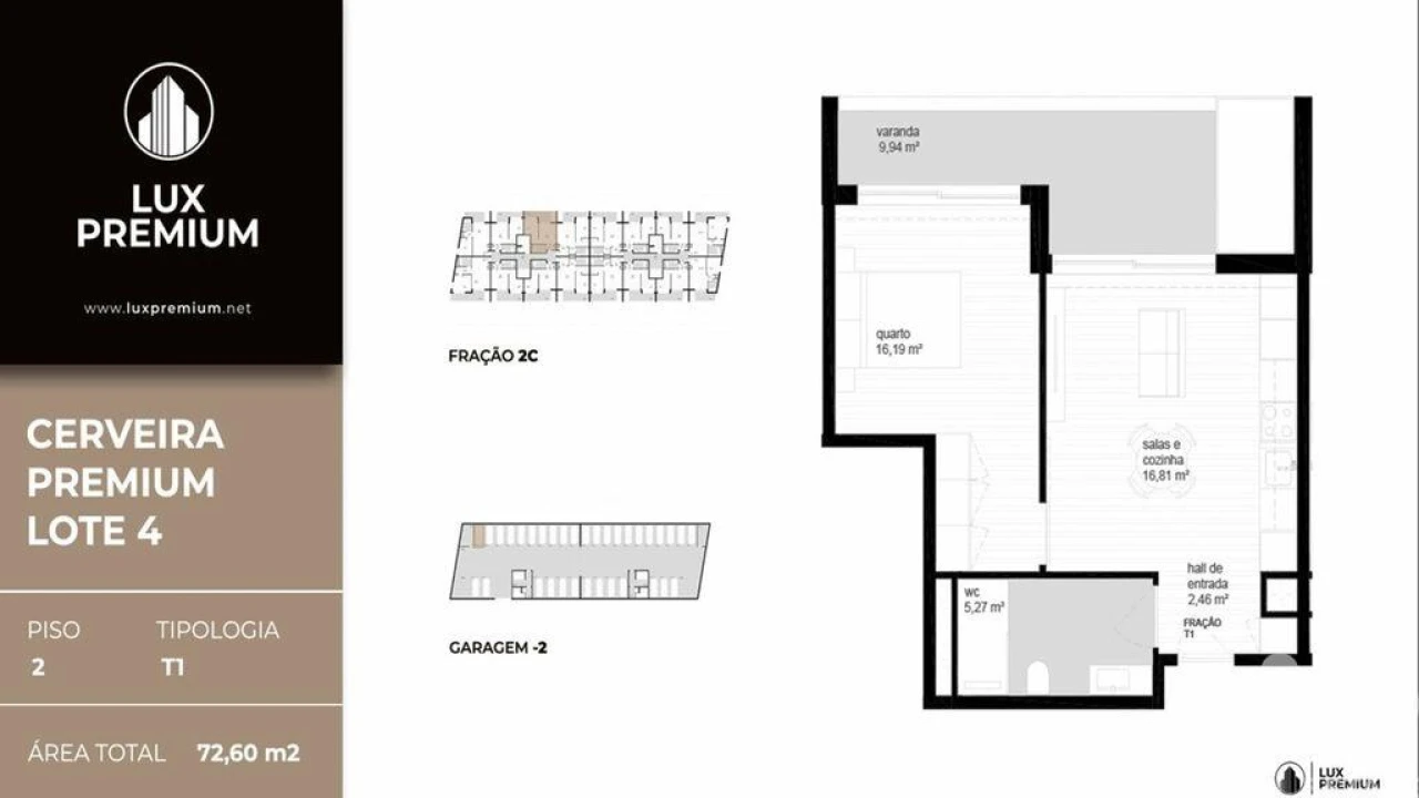 Apartamento T1 para Venda em Vila Nova de Cerveira e Lovelhe Foto 6