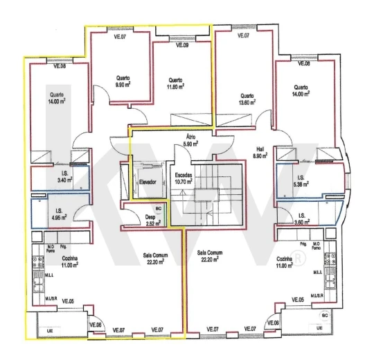 Apartamento T3 para Venda em Mafra Foto 11