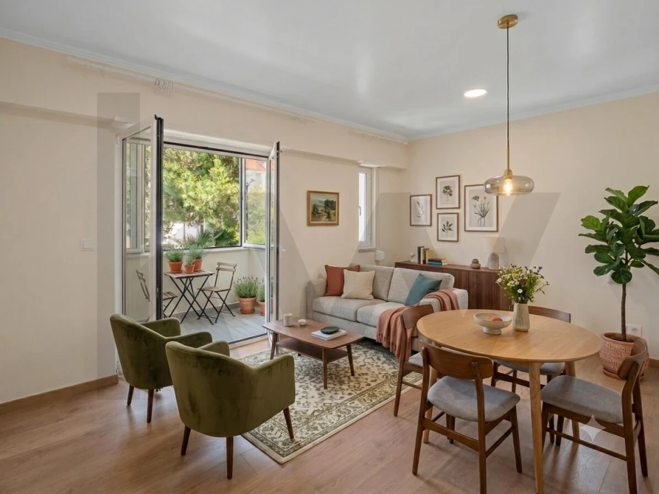 Apartamento T2 para Arrendamento em Carcavelos e Parede Foto 1