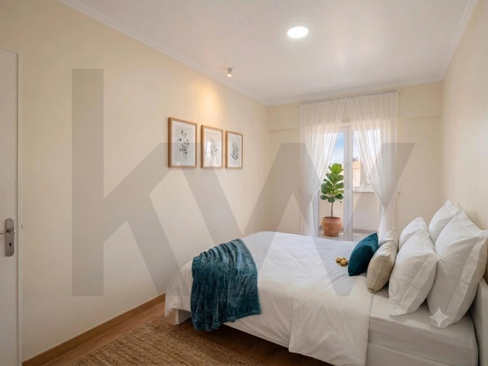 Apartamento T2 para Arrendamento em Carcavelos e Parede Foto 11