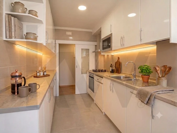 Apartamento T2 para Arrendamento em Carcavelos e Parede Foto 6