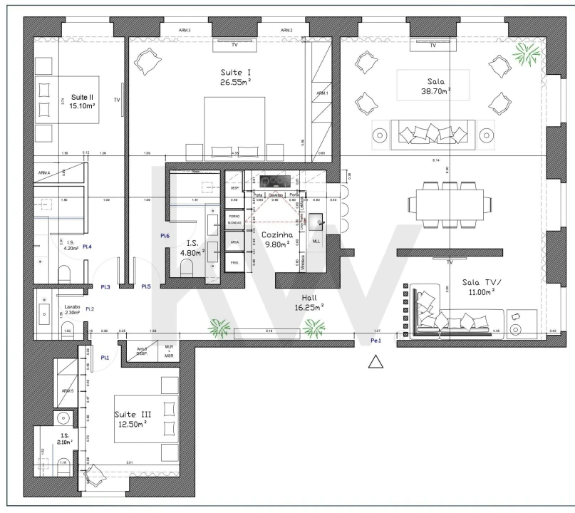 Apartamento T3 para Venda em Santa Maria Maior Foto 41