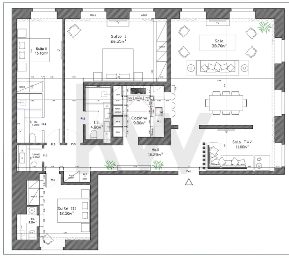 Apartamento T3 para Venda em Santa Maria Maior Foto 41