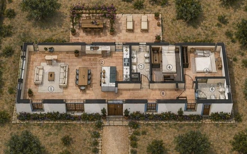 Terreno para Venda em Santiago do Cacém, Santa Cruz e São Bartolomeu da Serra Planta 1
