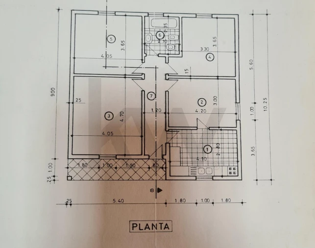 Quinta T3 para Venda em Melides Planta 1
