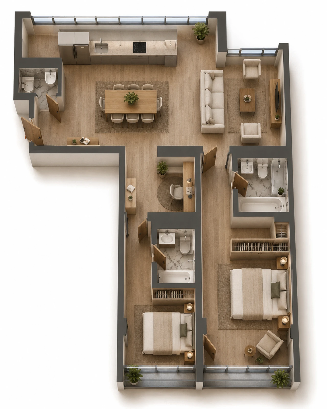 Apartamento T2 para Venda em Estrela Foto 45