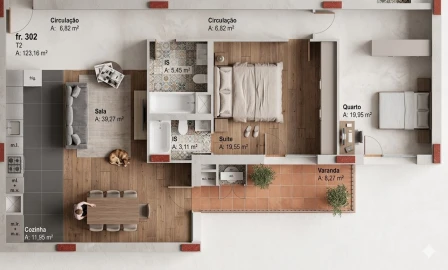 Apartamento T2 para Venda em Camarate, Unhos e Apelação