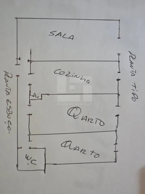 Apartamento T2 para Venda em Mina de Água