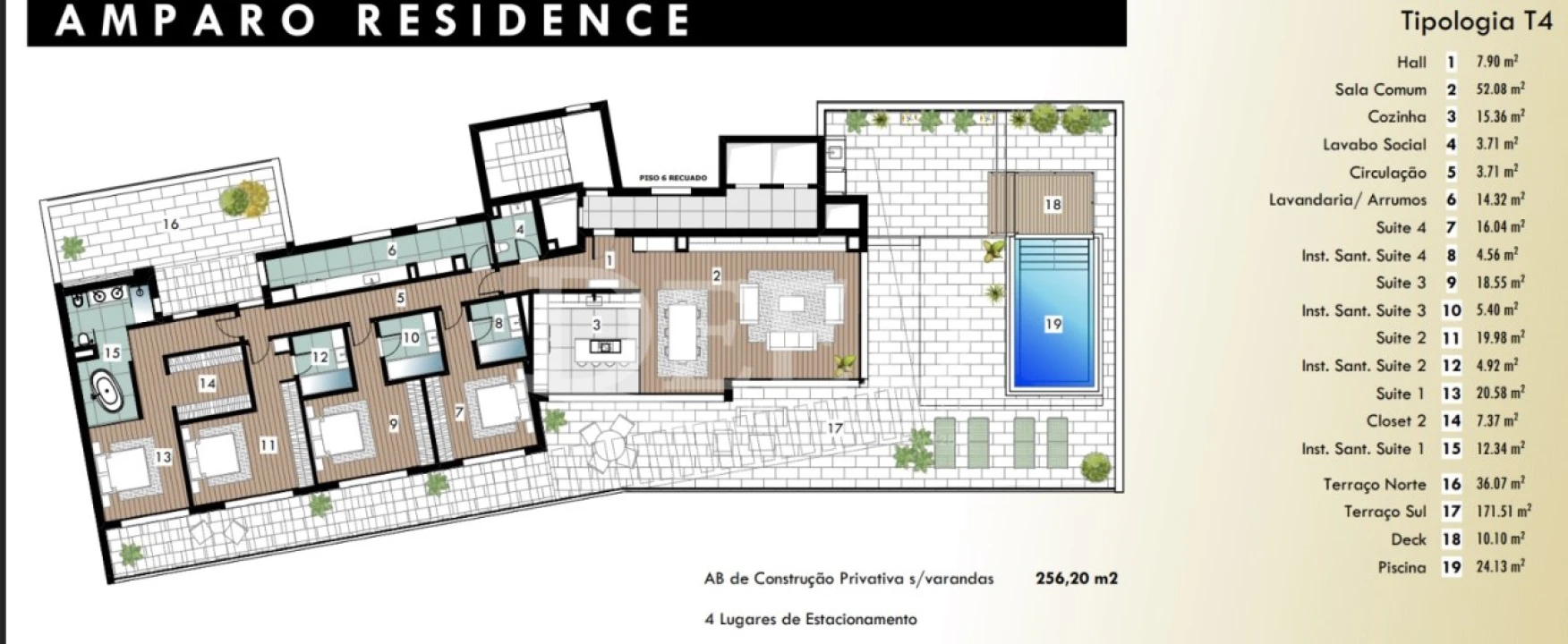 Apartamento T4 para Venda em São Martinho Foto 34