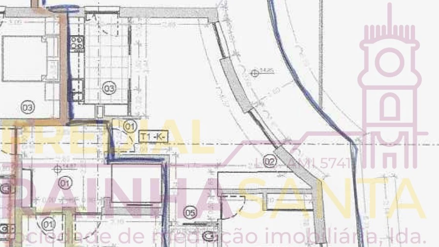 Apartamento T1 para Venda em São Pedro