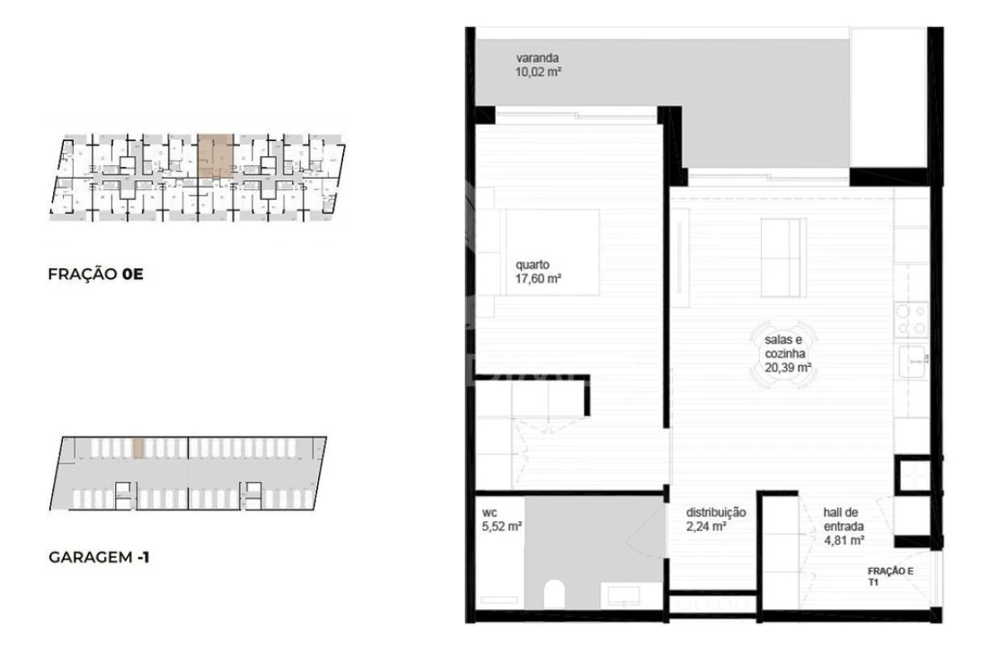 Apartamento T1 para Venda em Vila Nova de Cerveira e Lovelhe Foto 12