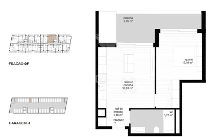 Apartamento T1 para Venda em Vila Nova de Cerveira e Lovelhe