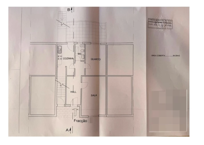 Moradia T2 para Venda em Conceição e Estoi Planta 1