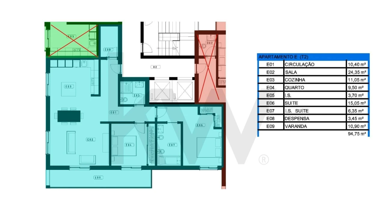 Apartamento T2 para Venda em Peniche Foto 37