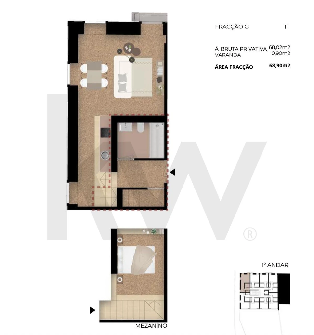 Apartamento T1 para Venda em Paranhos Foto 20