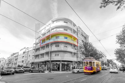 Apartamento T2 para Arrendamento em Campo de Ourique