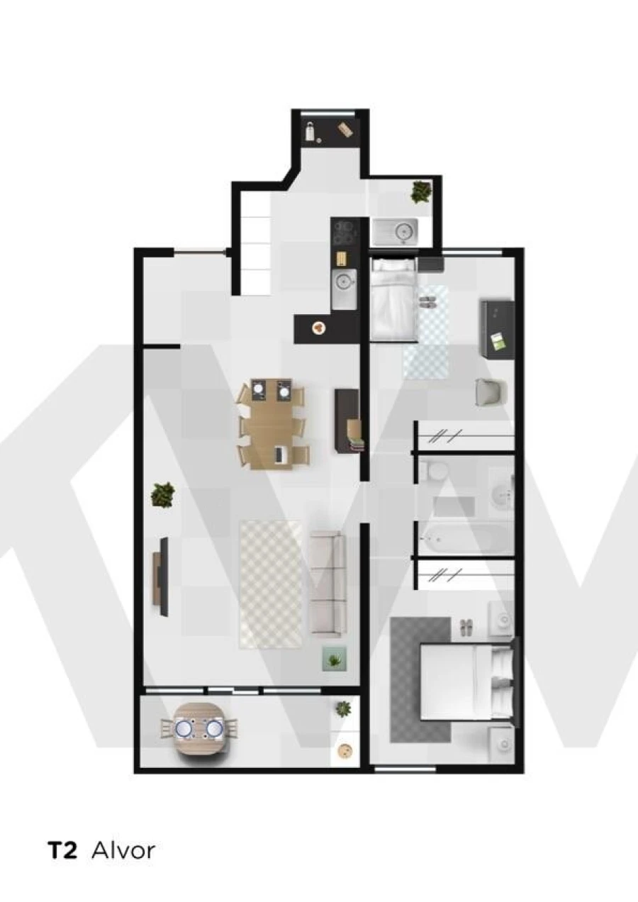 Apartamento T2 para Venda em Portimão Foto 39