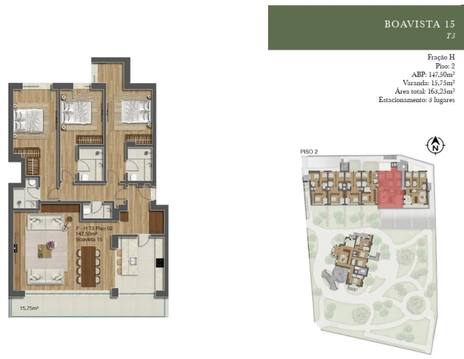 Apartamento T3 para Venda em Ramalde Foto 14