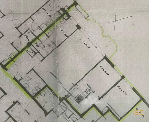 Apartamento T2 para Venda em Buarcos Planta 1