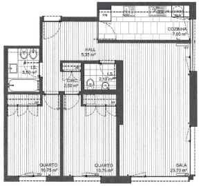 Apartamento T2 para Venda em Parque das Nações