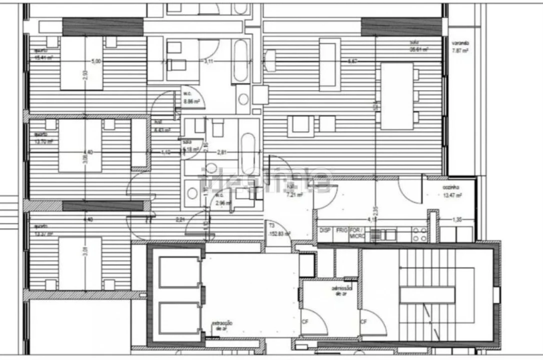 Apartamento T3 para Venda em Ramalde Foto 5