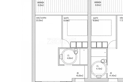 Apartamento T1 para Venda em São Mamede de Infesta e Senhora da Hora
