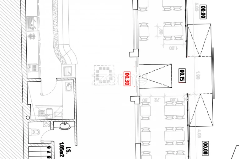 Negócio para Trespasse em Amora Planta 1