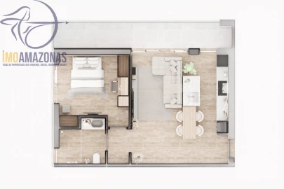 Apartamento T1 para Venda em Porches