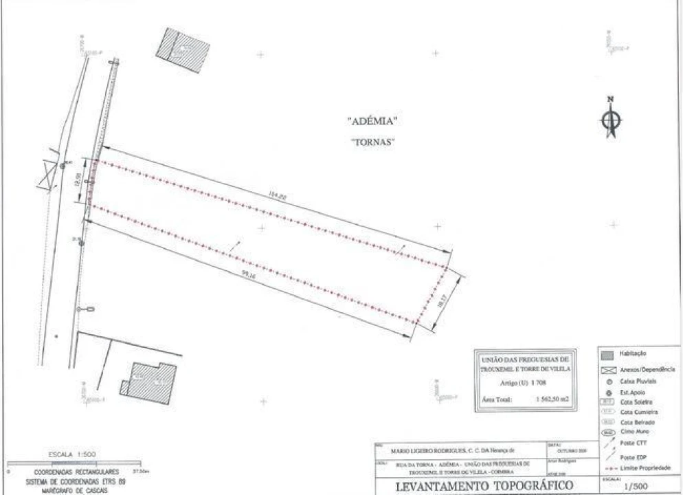 Terreno para Venda em Trouxemil e Torre de Vilela Foto 4