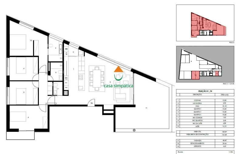 Apartamento T4 para Venda em Gondomar (São Cosme), Valbom e Jovim Foto 26