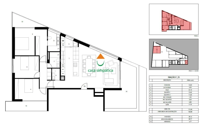 Apartamento T3 para Venda em Gondomar (São Cosme), Valbom e Jovim Foto 26
