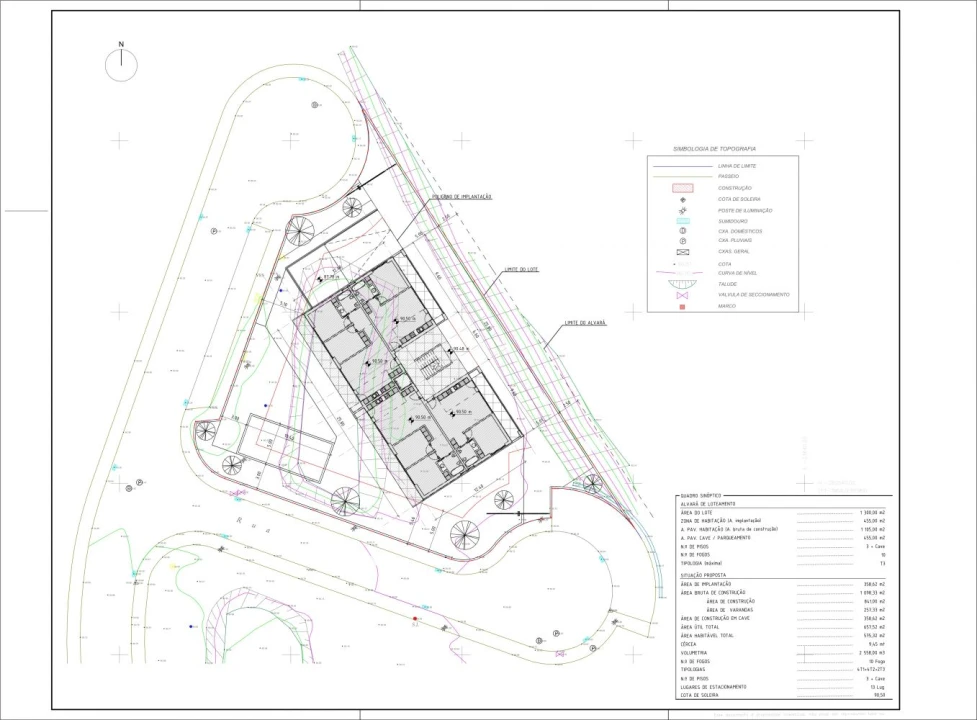 Apartamento T3 para Venda em Porches Planta 5