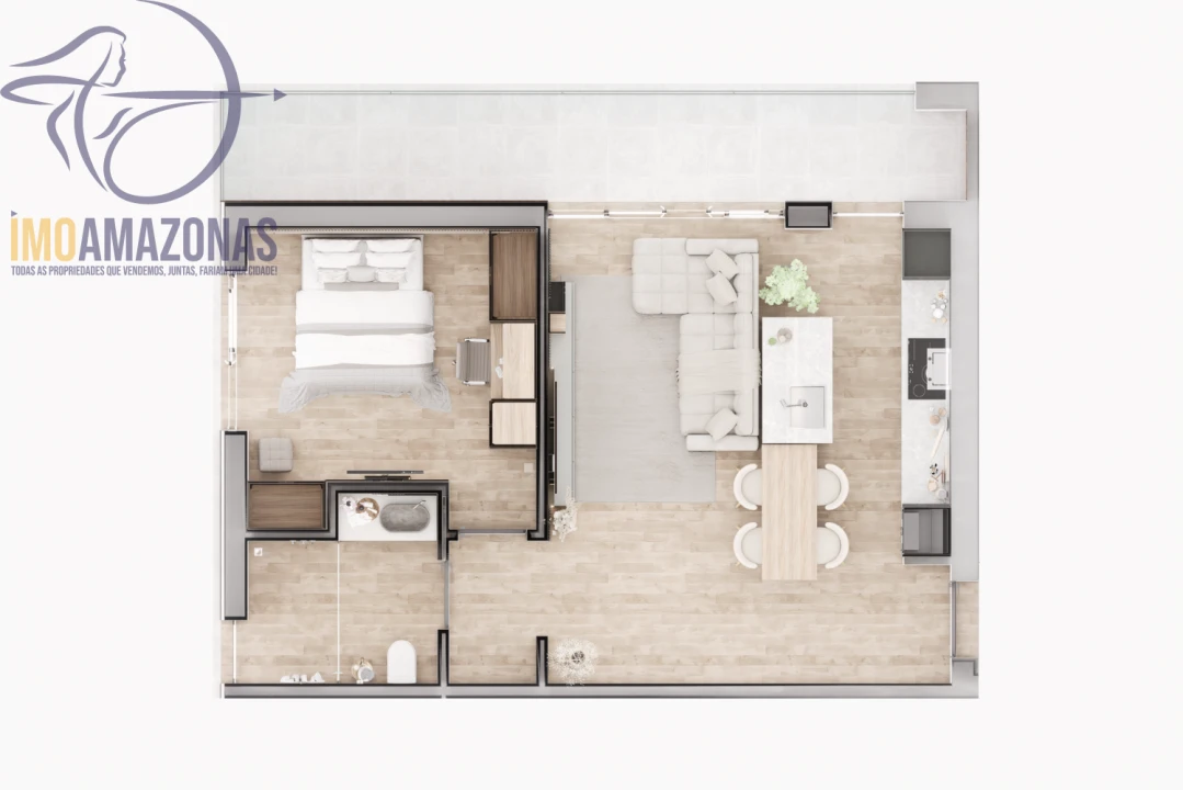 Apartamento T1 para Venda em Porches Foto 13