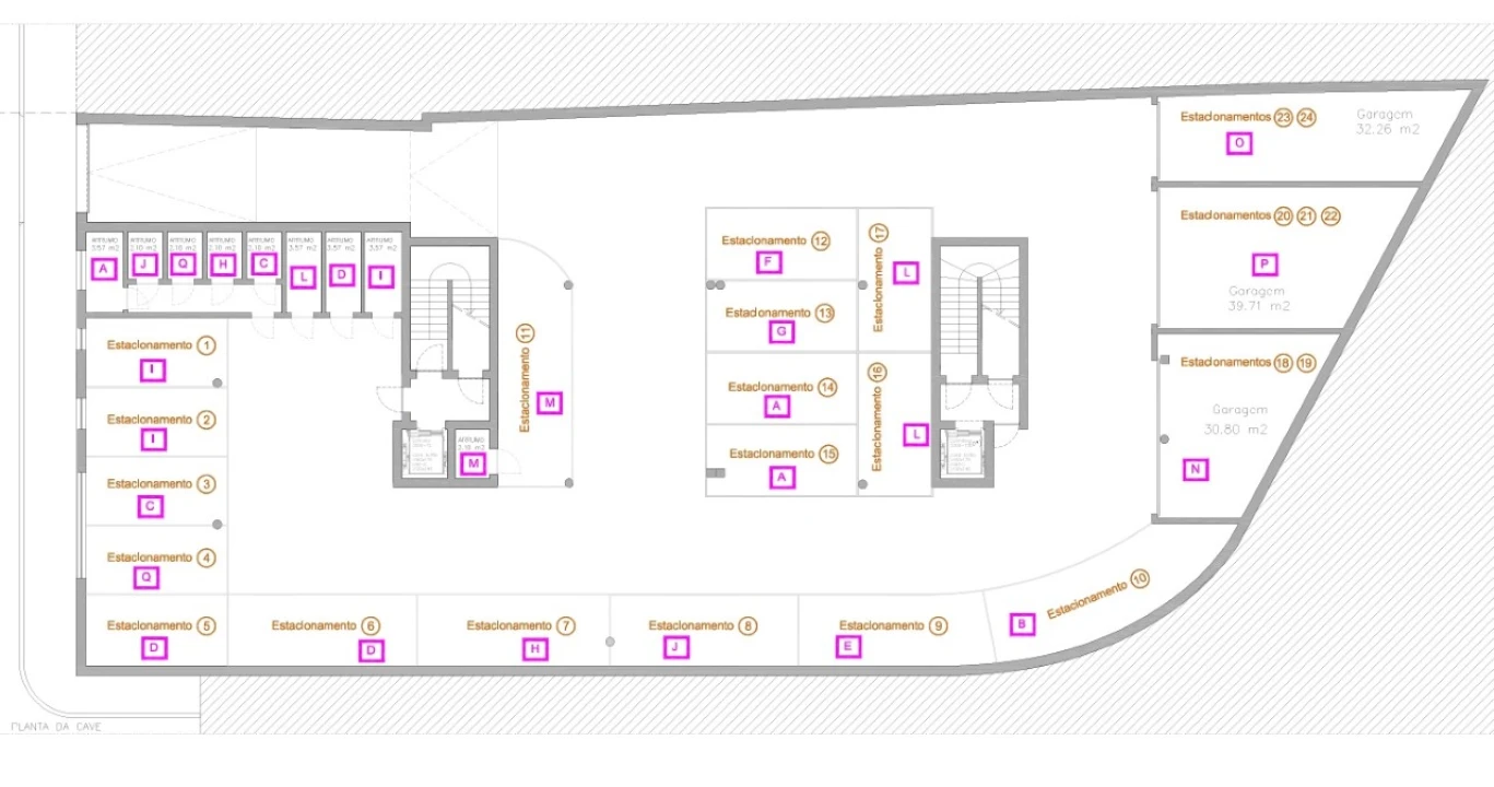 Apartamento T2 para Venda em Esgueira Planta 3