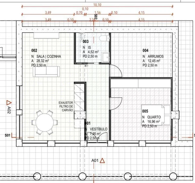 Apartamento T2 para Venda em Santa Maria Maior Foto 31