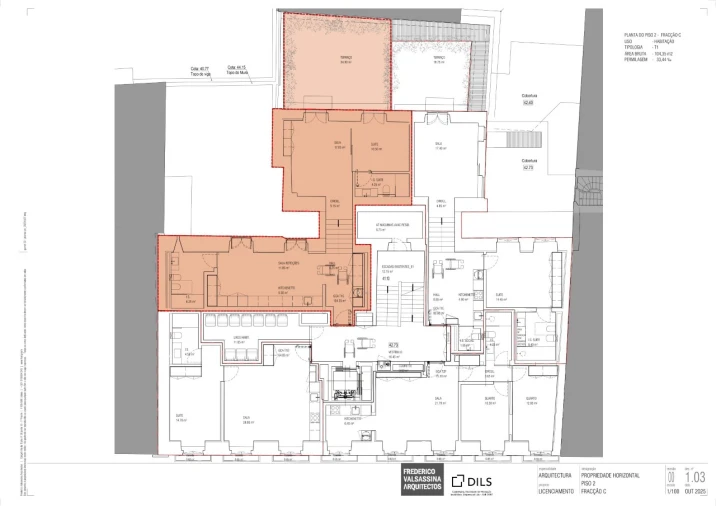 Apartamento T1 para Venda em Santa Maria Maior Planta 1
