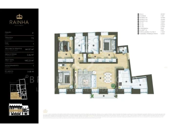 Apartamento T3 para Venda em Arroios