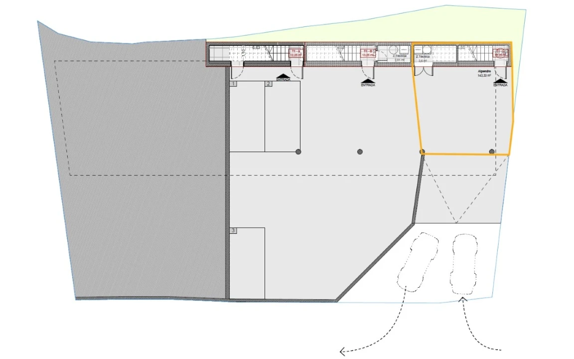 Apartamento T1 para Venda em Correlhã Planta 2