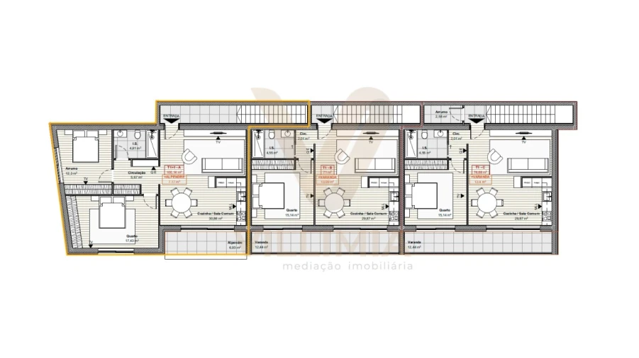Apartamento T2 para Venda em Correlhã Foto 7