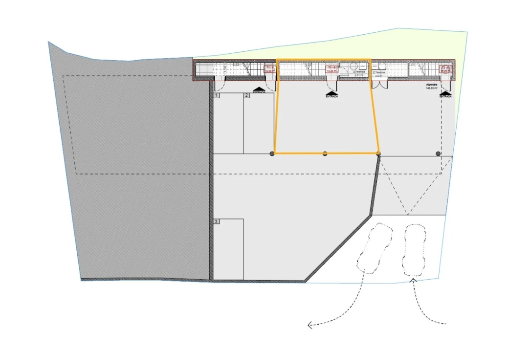 Apartamento T1 para Venda em Correlhã Planta 2