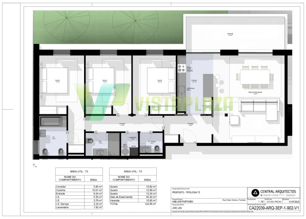 Apartamento T3 para Venda em Portimão Foto 20