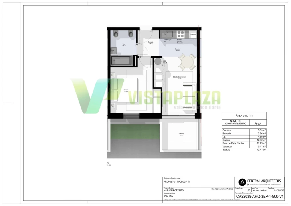 Apartamento T1 para Venda em Portimão Foto 15