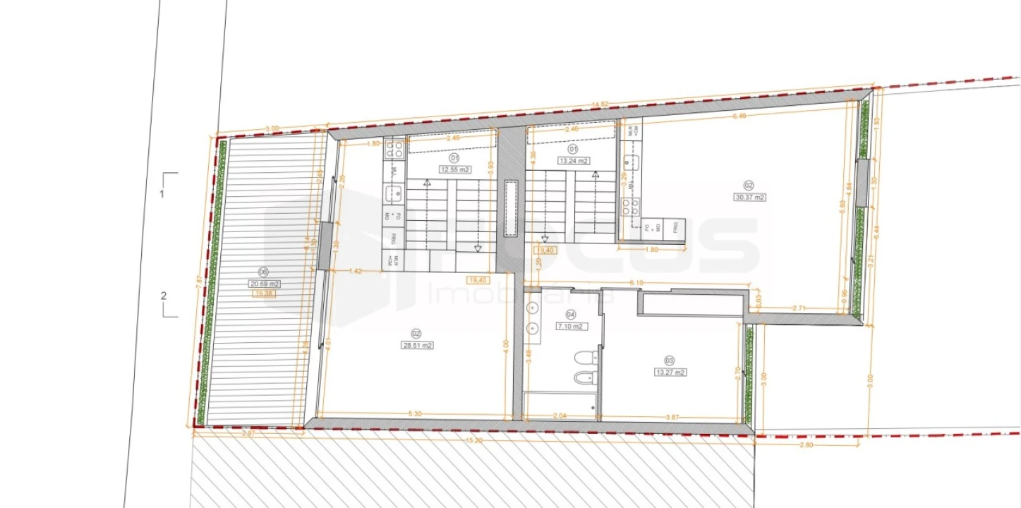 Apartamento T3 para Venda em Glória e Vera Cruz Foto 12