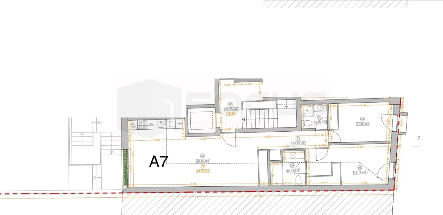 Apartamento T2 para Venda em Glória e Vera Cruz Foto 12