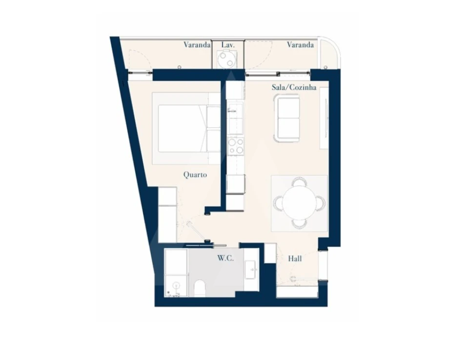Apartamento T1 para Venda em Esgueira Foto 17