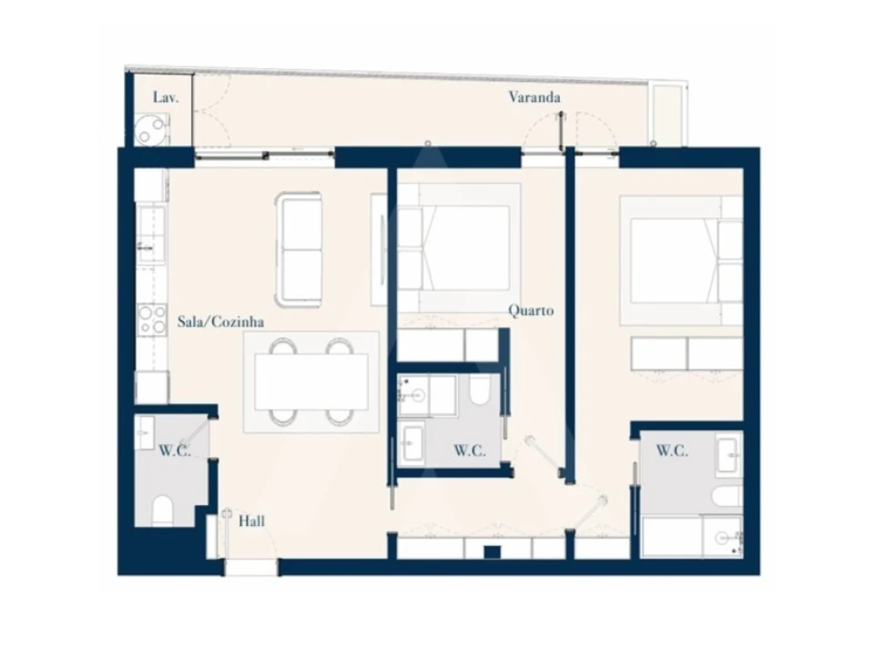 Apartamento T2 para Venda em Esgueira Foto 17