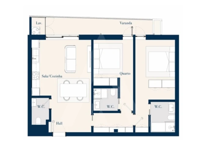 Apartamento T2 para Venda em Esgueira Foto 17