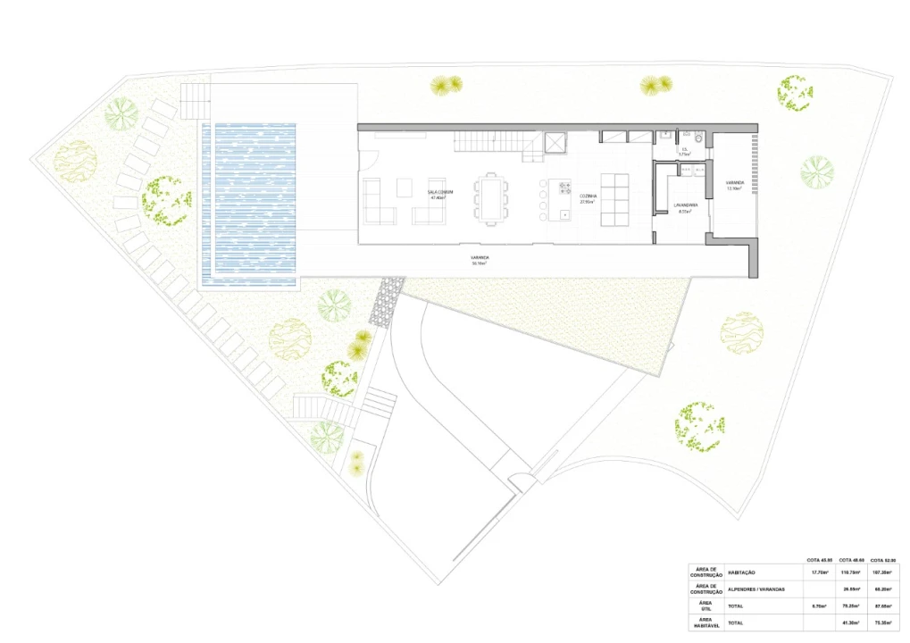 Moradia T3 para Venda em Nadadouro Planta 2
