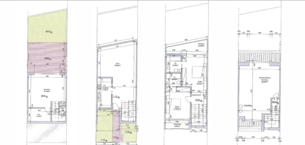 Quinta T3 para Venda em Carcavelos e Parede Planta 1