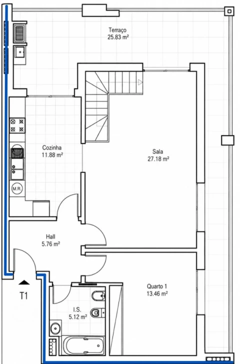 Apartamento T1 para Venda em Seixal, Arrentela e Aldeia de Paio Pires